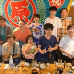 2019年6月1日 ソフトボール大会打ち上げ & 誕生会 & 松元さん送別会を行いました。