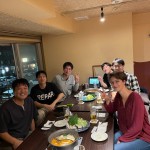 2023年10月16日 Antoniaさん・LiuさんのWelcome Partyを行いました