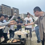 2023年6月13日 Benjaminさんの乾杯はとても丁寧です