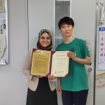 2023年9月25日 Nadaさん学位授与式