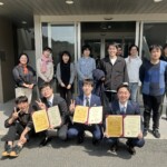 2025年3月25日
北島くん、田中くん、前畑くん 学位授与式