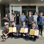 2025年3月25日
北島くん、田中くん、前畑くん 学位授与式
