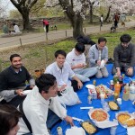 2024年4月2日
舞鶴公園でのお花見:
新しいメンバーが増えました!